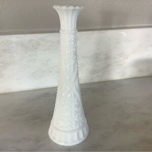 Vintage Milk Glass bud vase by Anchor Hocking